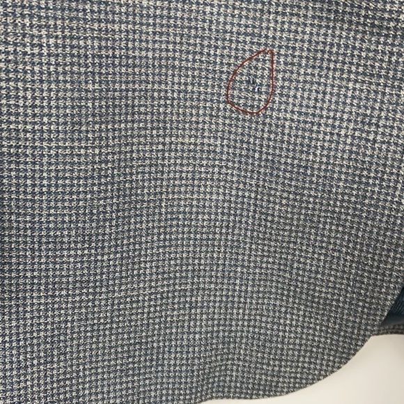 Oscar De La Renta Vintage Plaid Wool Blazer size 42L - Picture 10 of 10